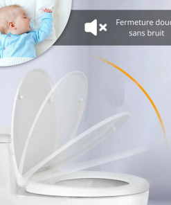 Alternative view of Abattant pour wc suspendu