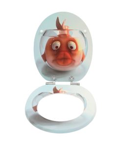 Alternative view of Abattant wc poisson