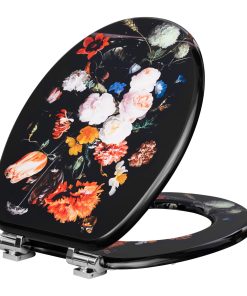 Alternative view of Abattant wc fleurs