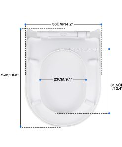 Abattant wc sans vis