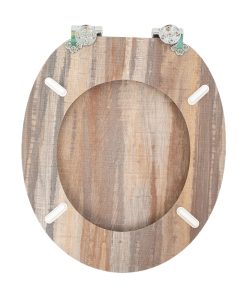 Alternative view of Abattant wc bois