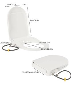 Alternative view of Abattant wc japonais sans electricite